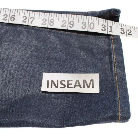 Simkhai NWT Coated High Rise Skinny Jeans Size 28 US In Blue Cotton Blend Denim